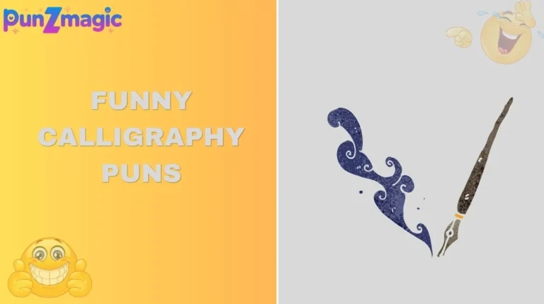 Funny Calligraphy Puns