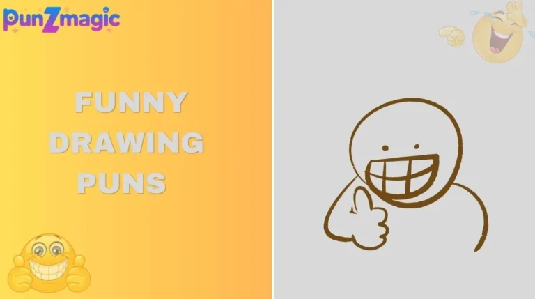 Funny Drawing Puns
