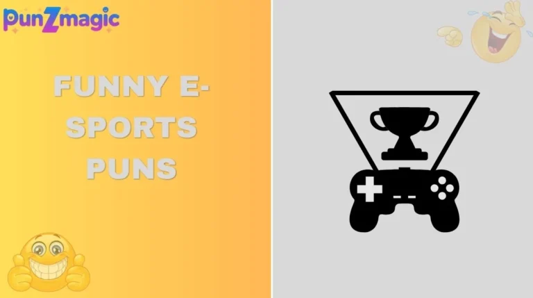 Funny E-Sports Puns