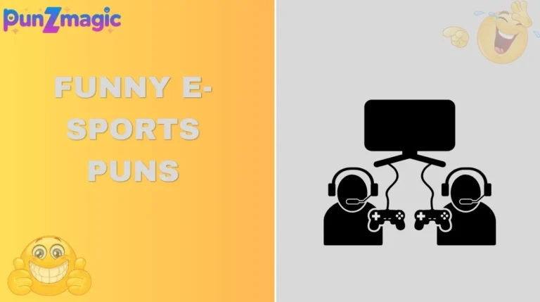 Funny E-Sports Puns