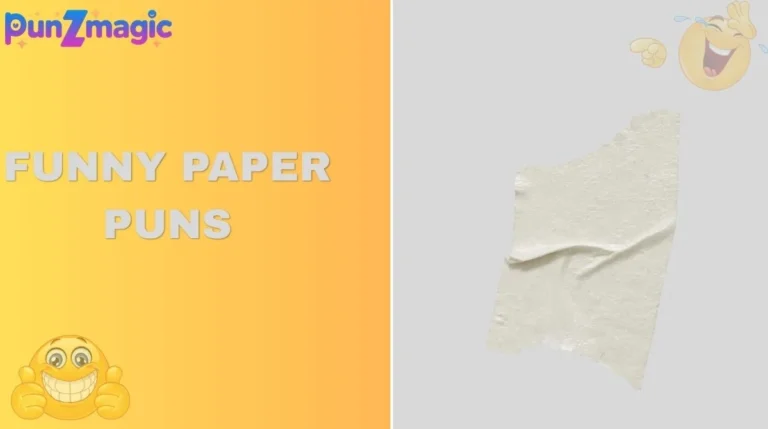 Funny Paper Puns