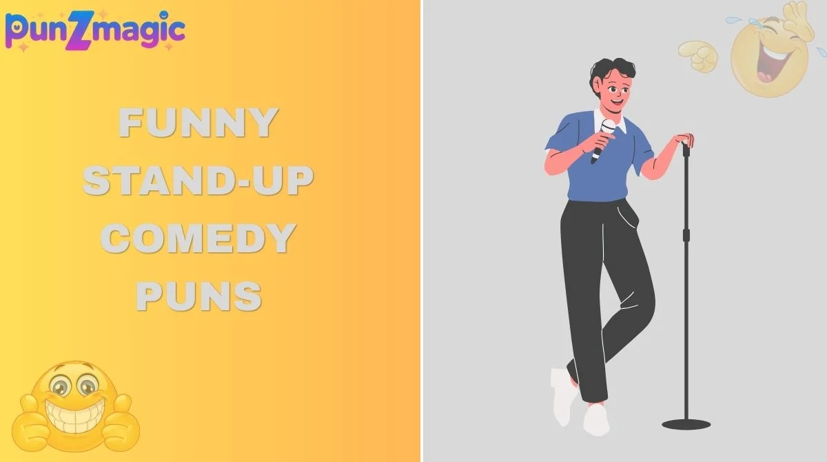 Funny Stand-Up Comedy Puns
