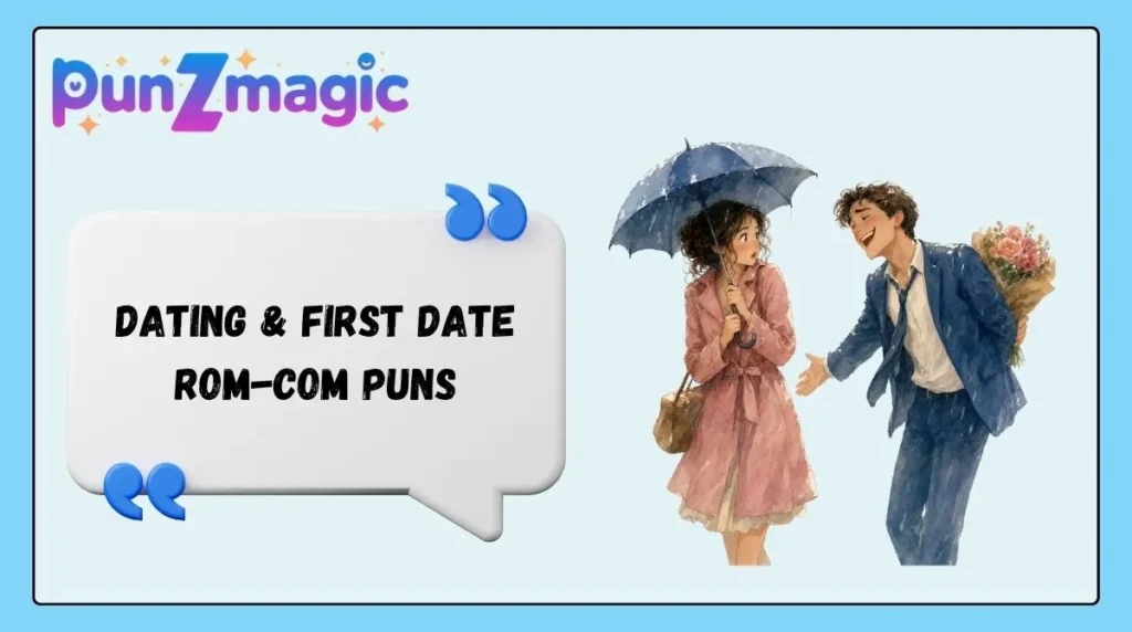 Dating & First Date Rom-Com Puns