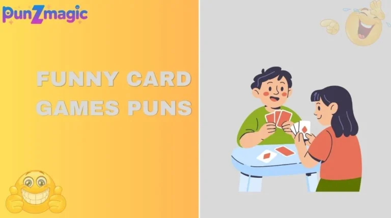 Funny Card Games Puns