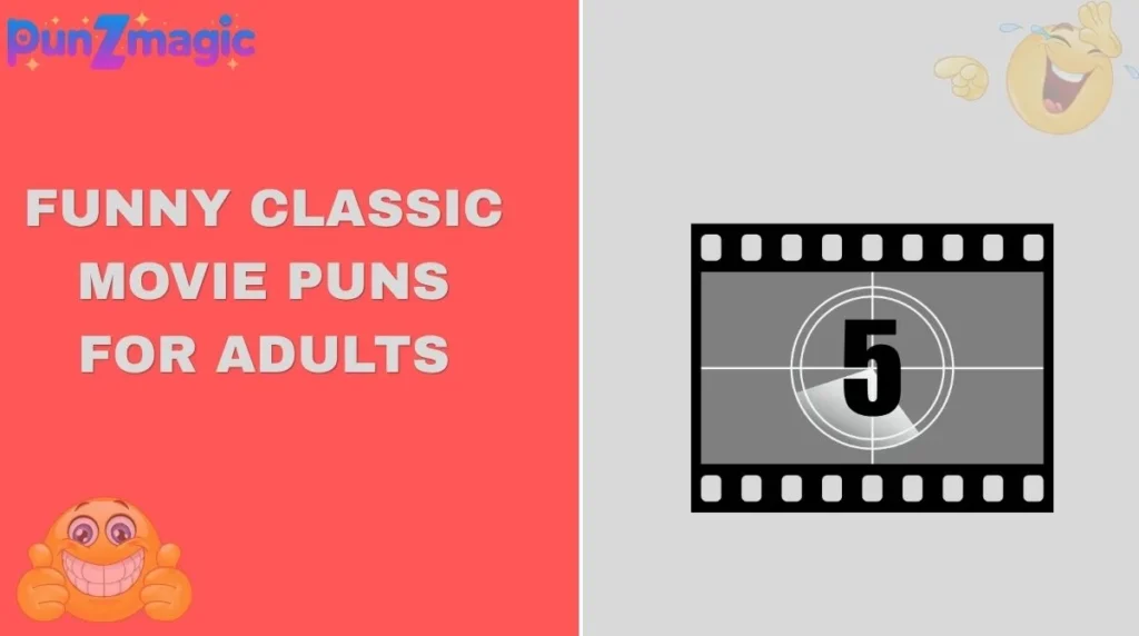 Funny Classic Movie Puns for Adults