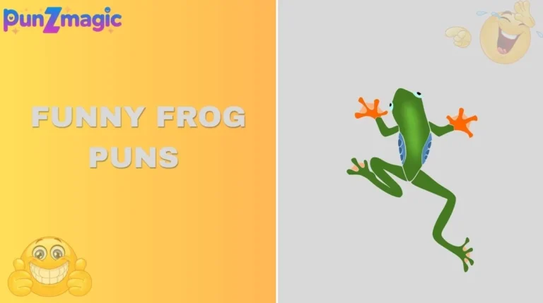 Funny Frog Puns
