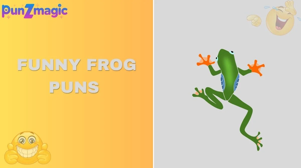 Funny Frog Puns