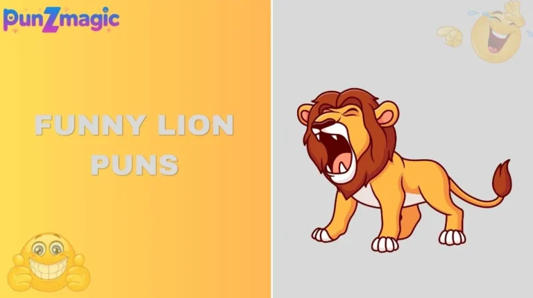 Funny Lion Puns