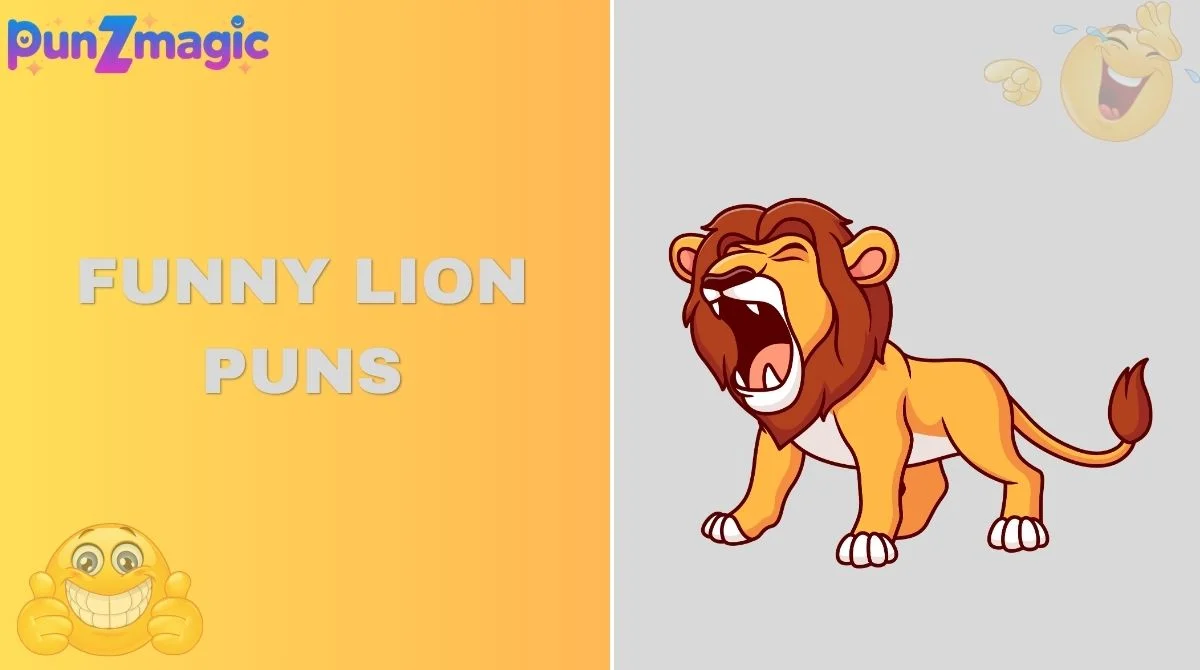 Funny Lion Puns