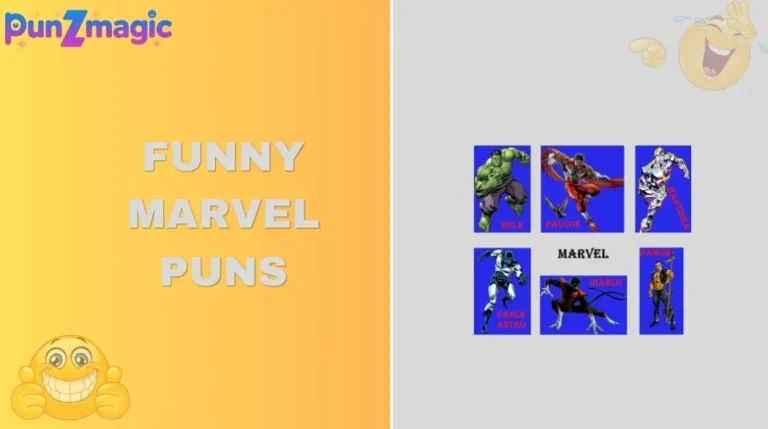 Funny Marvel Puns