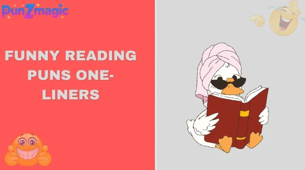 Funny Reading Puns One-Liners