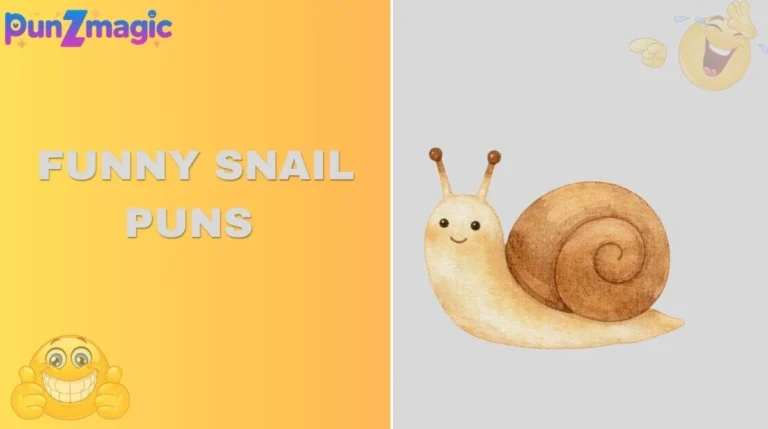 Funny Snail Puns