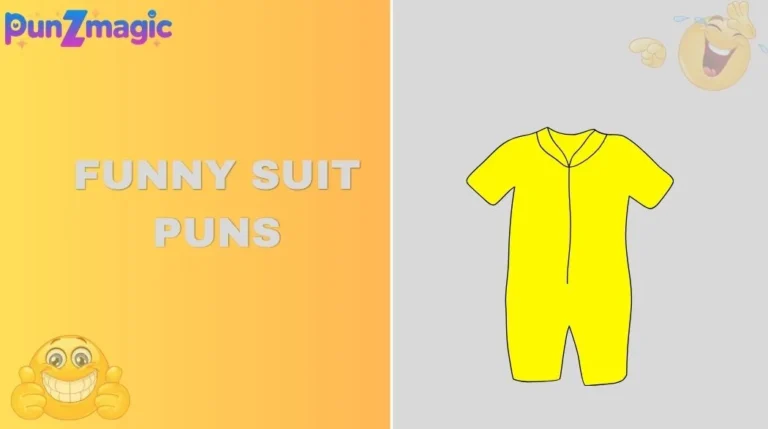 Funny Suit Puns