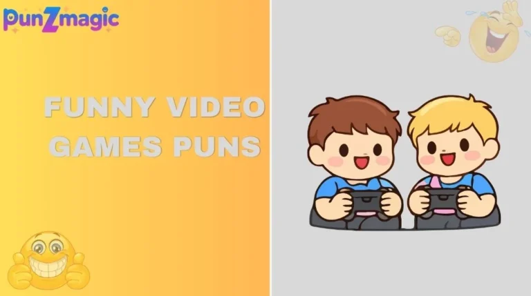 Funny Video Games Puns