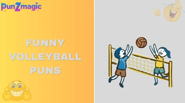Funny Volleyball Puns