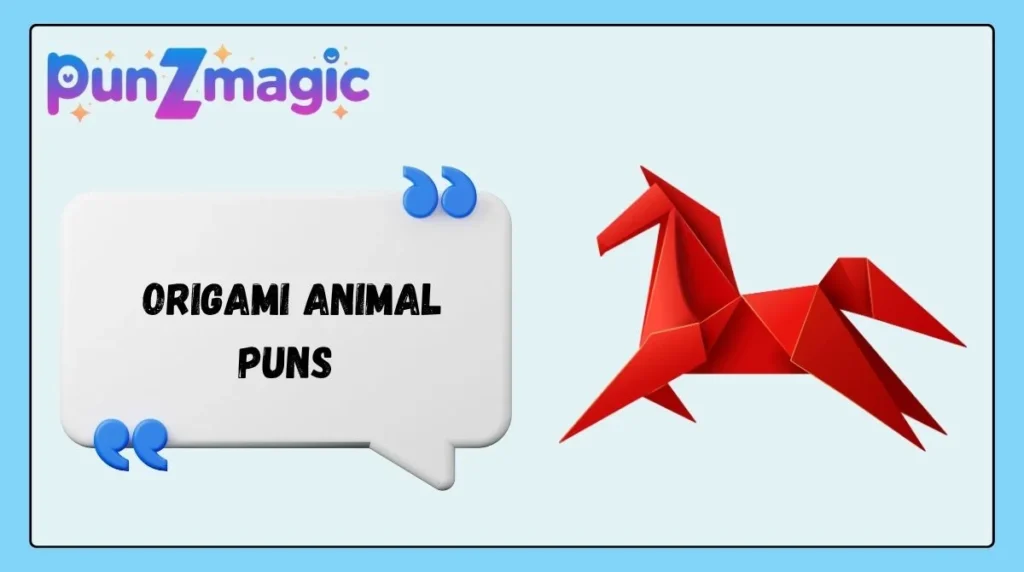  Origami Animal Puns