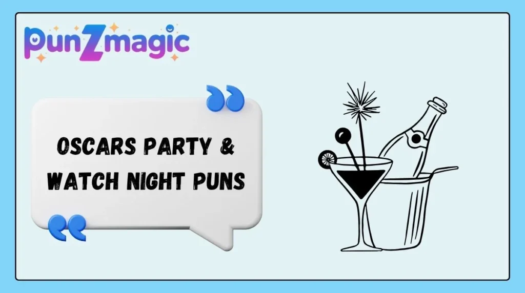 Oscars Party & Watch Night Puns