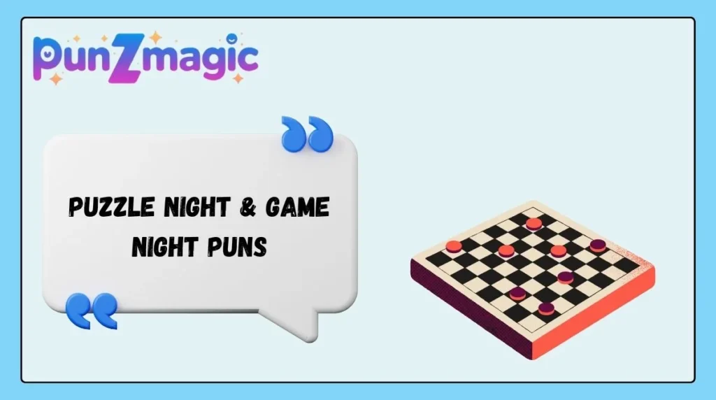 Puzzle Night & Game Night Puns