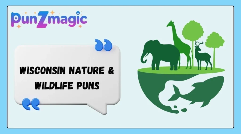 Wisconsin Nature & Wildlife Puns