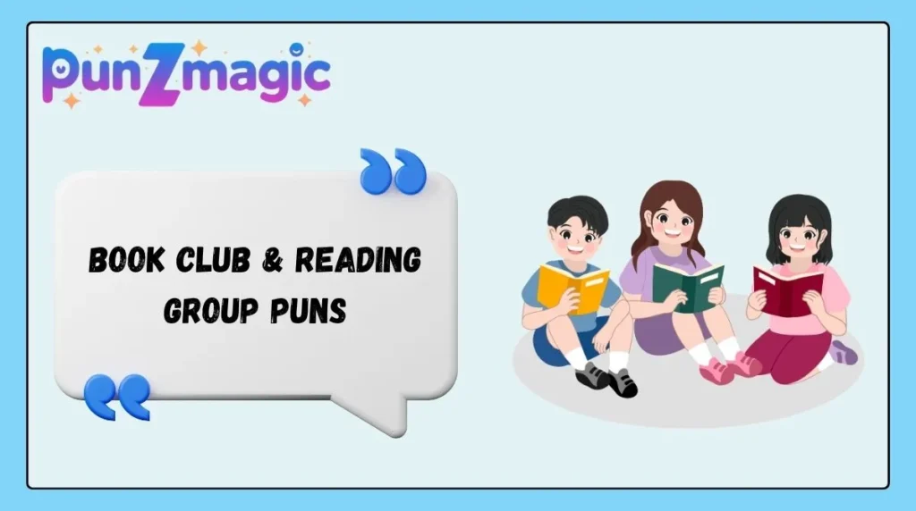 Book Club & Reading Group Puns