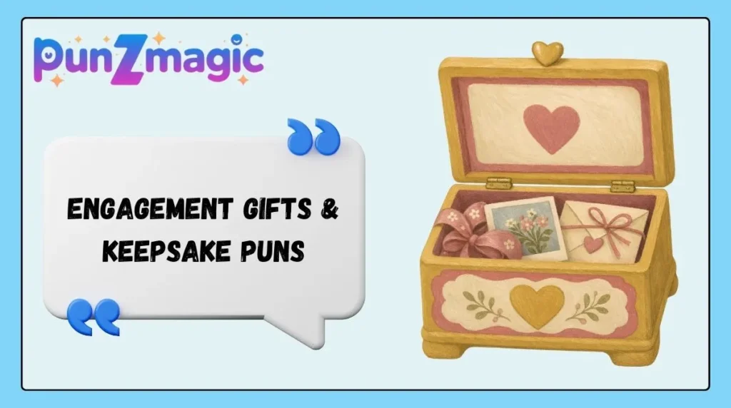 Engagement Gifts & Keepsake Puns