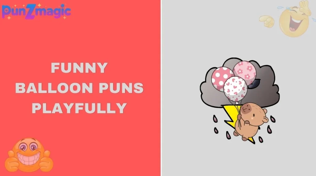 Funny Balloon Puns Playfully