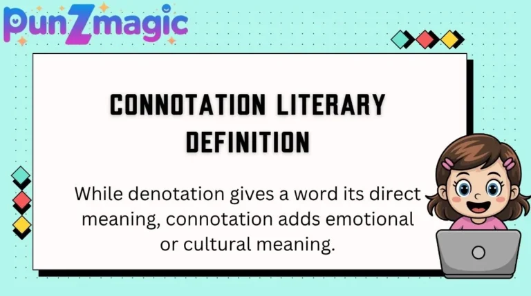 Connotation Literary Definition