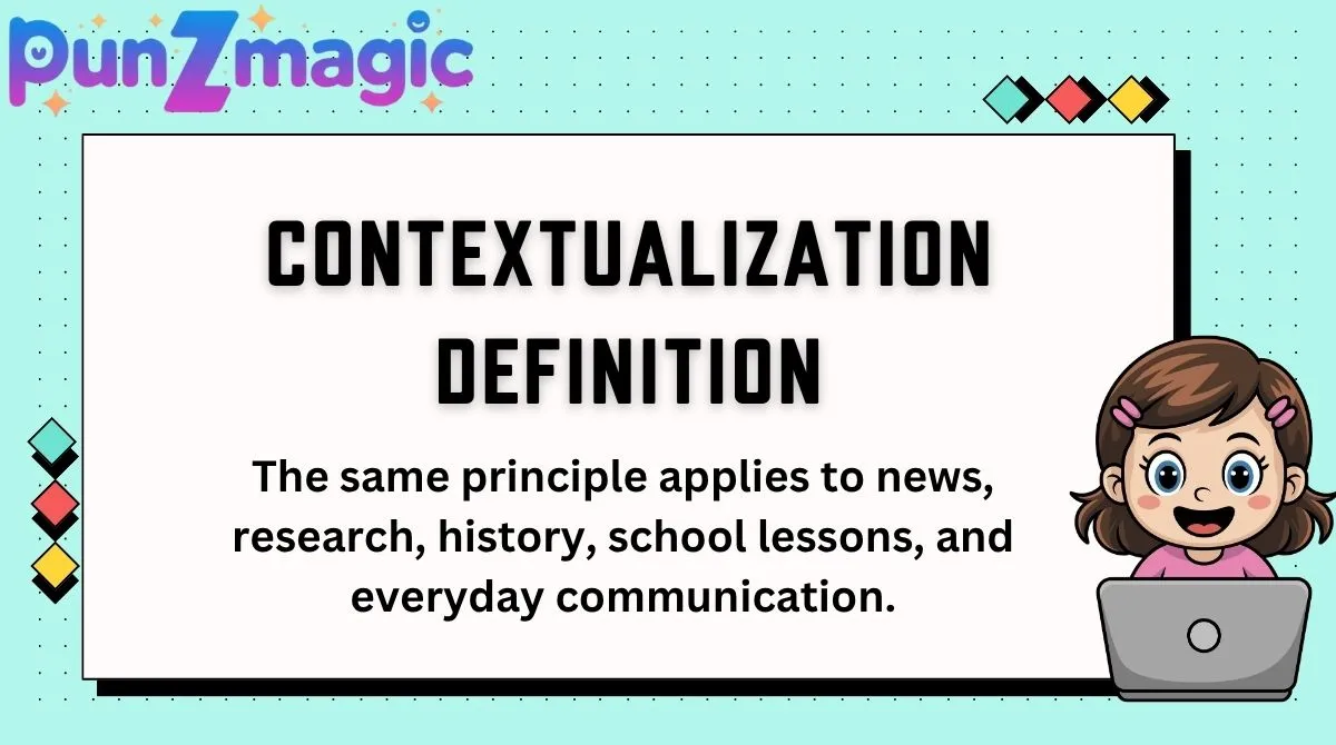 Contextualization Definition