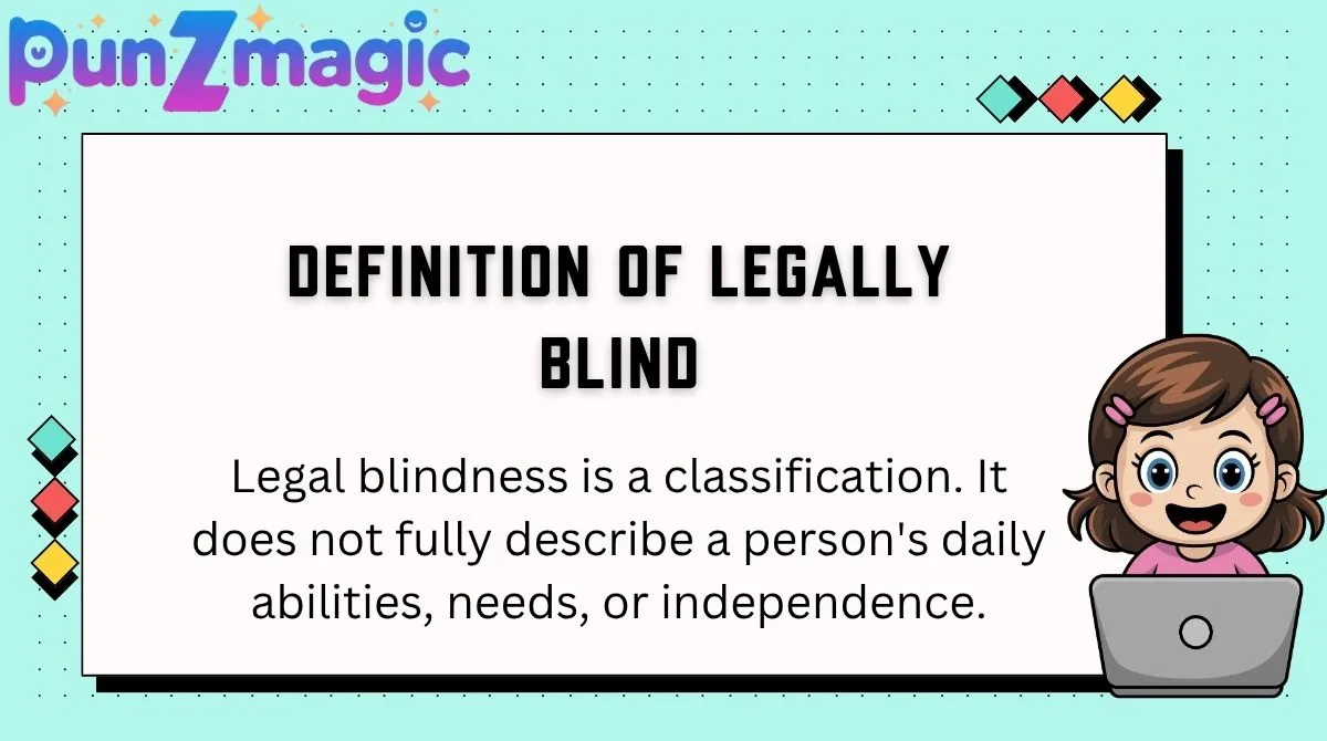 Definition of Legally Blind