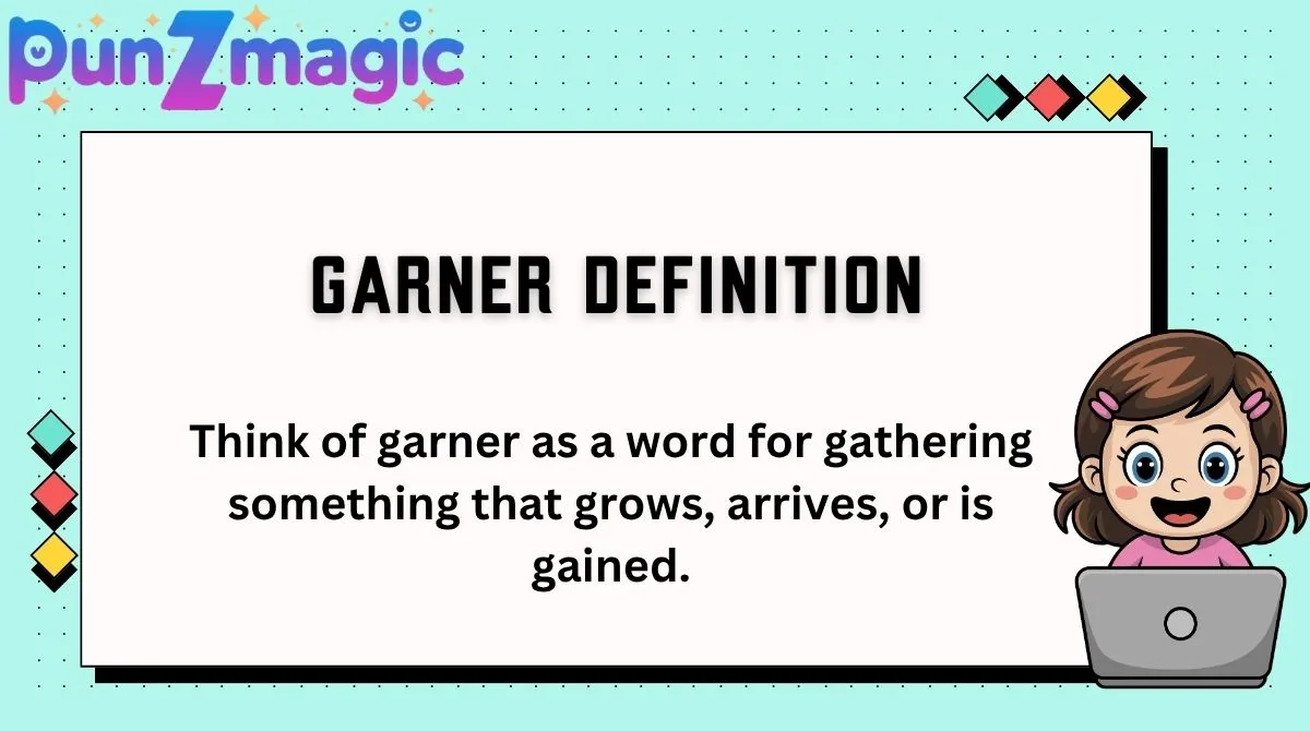 Garner Definition