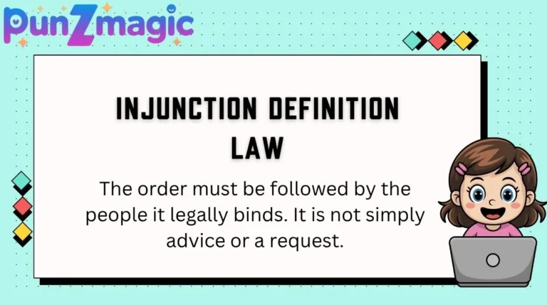 Injunction Definition Law