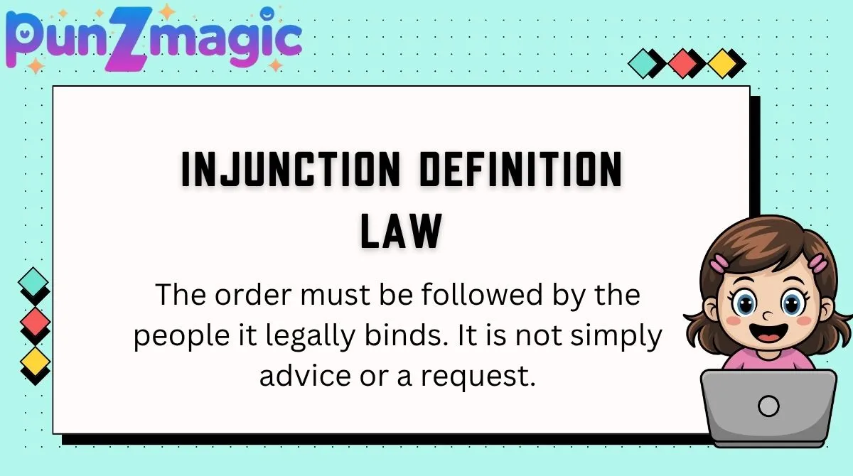 Injunction Definition Law